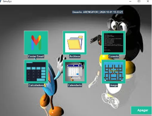 Sistema operativo Symusis desarrollado en Python